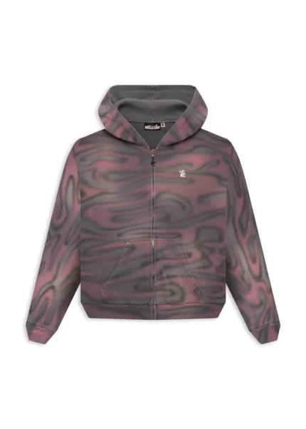 Hellstar Classic Logo Airbrush Zip-Up