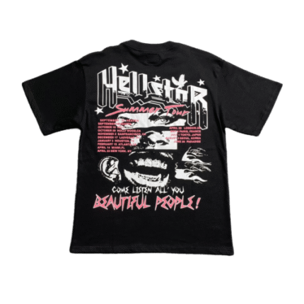 Hellstar Beautiful People T Shirt - Black