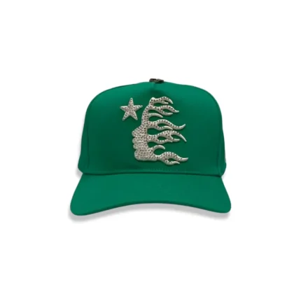 Hellstar Green Snapback Hat